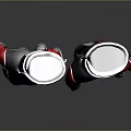Car Driving Gloves Featuring Gray Red Design XXR Logo And Breathable Details