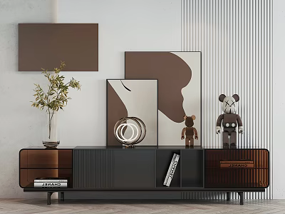 Modern TV Cabinet 3d model Modern TV Cabinet 3d model