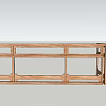 Wooden Fence Frame Structure With Horizontal And Vertical Slats For Outdoor Use
