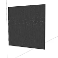 Black Slate Floor Tiles With Vertical Stacked Texture For Modern Interior Design 3d model