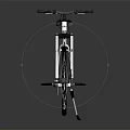 GIANT Bicycle With White Frame Black Seat And Modern Design Black Tires