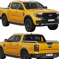 Ford Pickup Car Car Car Car Car Luxury Car Pickup Truck Old Car Motor Vehicle Vehicle Tire Ford 3d model