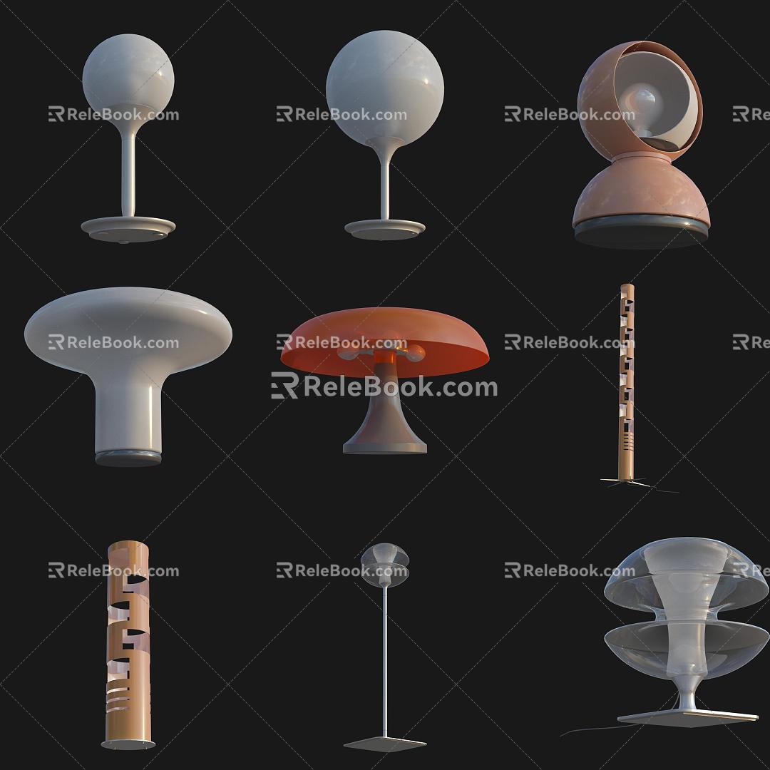 Lamps Chandelier Wall Lamp Floor Lamp Table Lamp 3d model