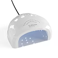 SUNOne White UV Nail Lamp With LED Blue Light And Curved Design For Gel Polish