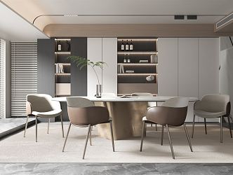 Modern Restaurant 3d model