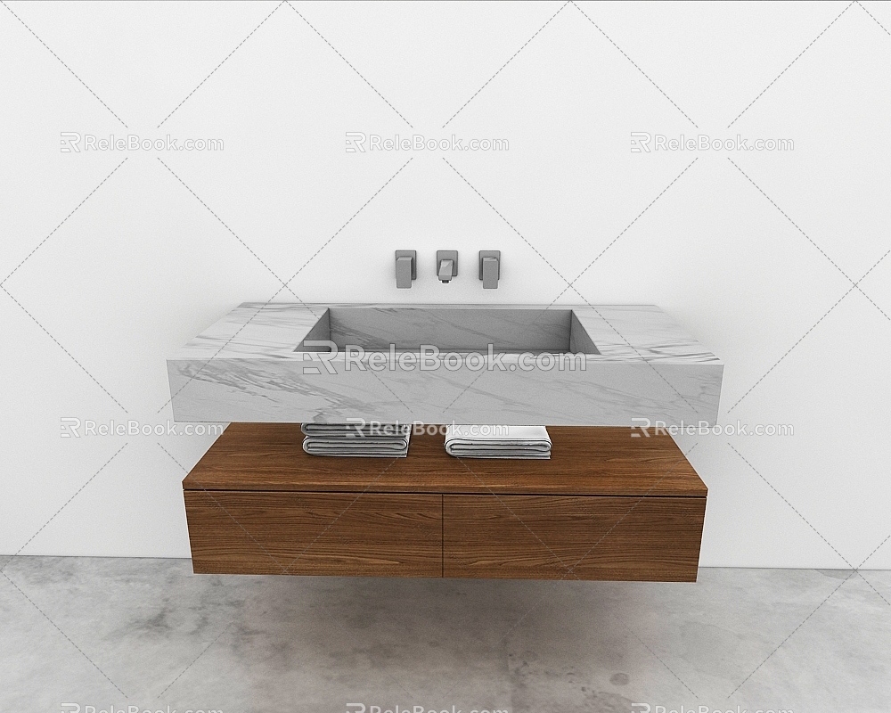 Washing table 3d model