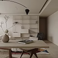 Modern Living And Dining Area With White Sofa Area Rug Dining Table And Chairs