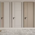 Modern Hinged Doors In Various Colors And Wood Textures For Home Interior Design