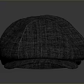 Fashionable Grey Plaid Newsboy Cap Casual Daily Life Essential Headwear Accessory