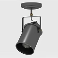 Modern Black Ceiling Spotlight With Metal Bracket For Home Furniture Lighting