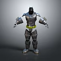 Modern Robot Assistant Small Robot Butler 3d model