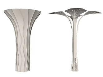Modern Special-shaped Column Creative Column Decorative Column Package Column Modeling Column Petals Column 3d model