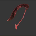 Elegant Traditional Brown Curved Hair Accessory With Chain Design For Daily Use Items