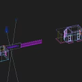 Modern Entrance Gate Design With Covered Roof Fencing And Building Structures