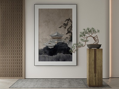 New Chinese Decorative Painting model