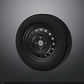 High Quality Car Tire With Wheel Rim Automotive Parts For Vehicles