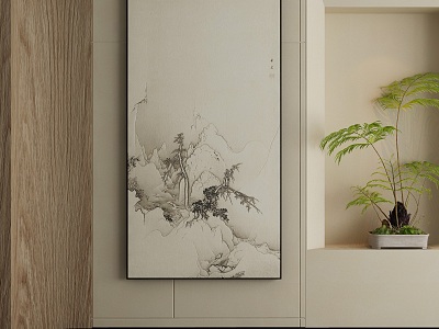 New Chinese Decorative Painting model