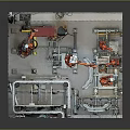 Modern Robot Arm Robot Arm Mechanical Arm Robot Arm Robot Head 3d model