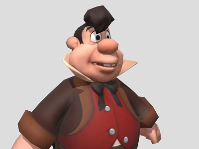 cartoon character cartoon character cartoon monster goblin cartoon man cartoon woman farmer merchant samurai wizard anime character 3d model