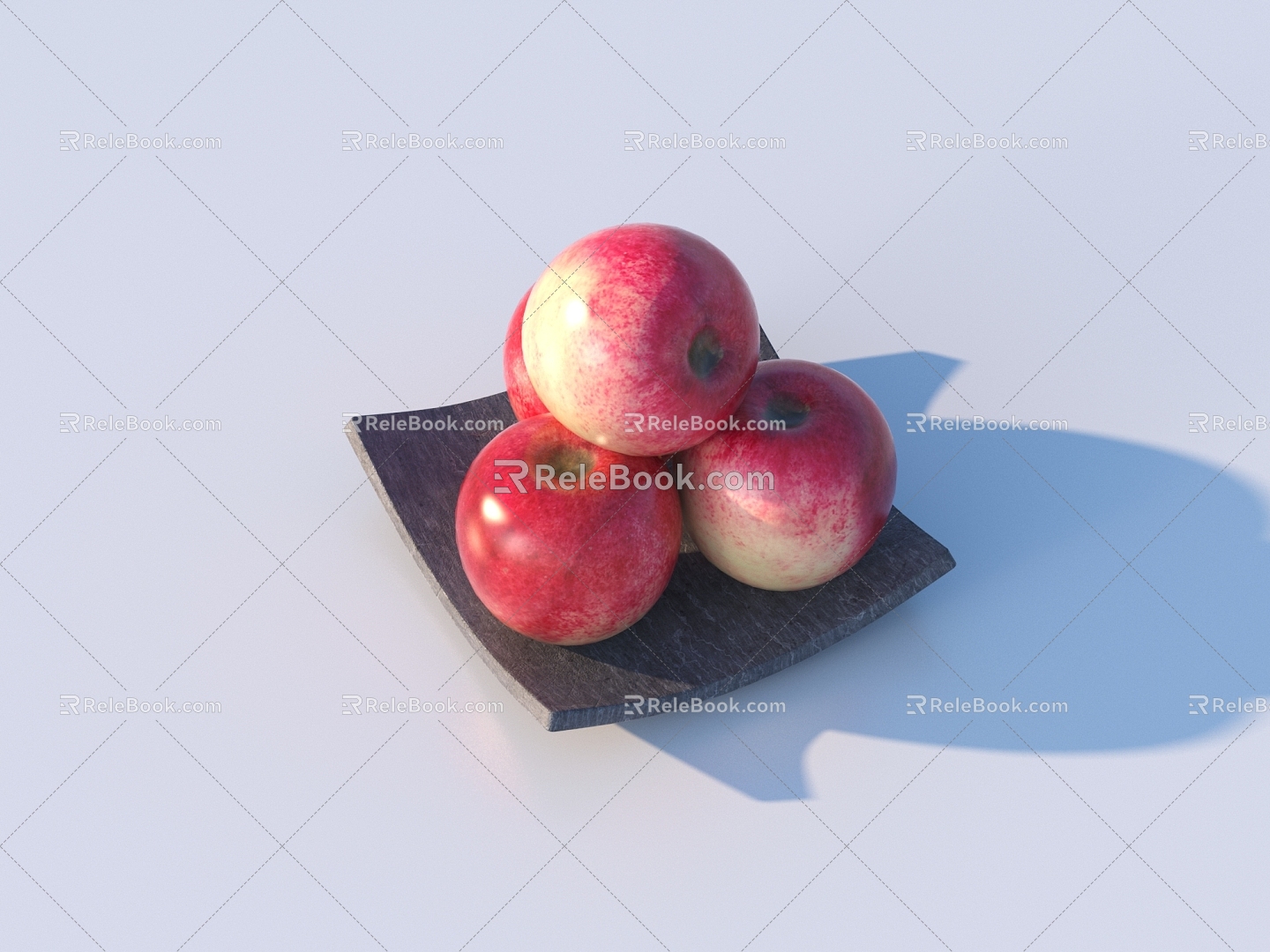 Apple Red Apple 3d model