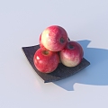 Apple Red Apple 3d model