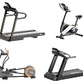 High Quality Home Fitness Sports Equipment Including Treadmill Exercise Bike Elliptical And Trainer