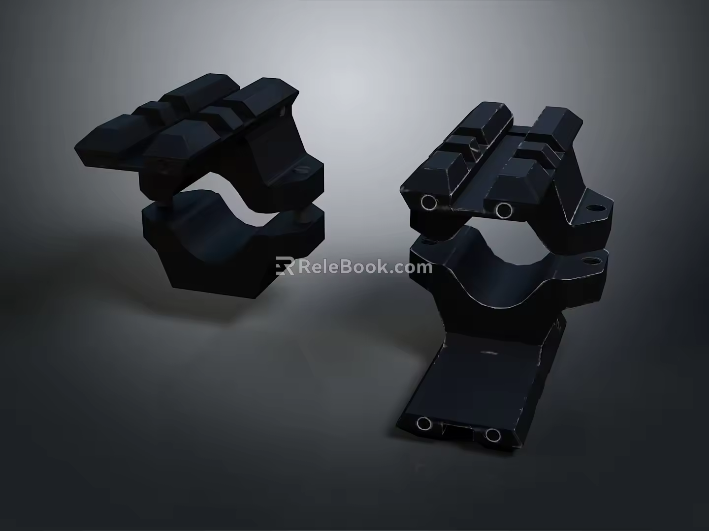 Infrared Steiner Laser Pistol Light Source Firearm Sight Firearm Device 3d model