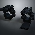 Infrared Steiner Laser Pistol Light Source Firearm Sight Firearm Device 3d model