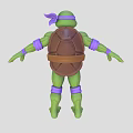 Teenage Mutant Ninja Turtles Game Character Animation Character Cartoon Character Animation Character 3d model