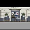 LIVE IN LIGHTHOUSE Store Interior Design With Display Cabinets Plants And Chandeliers
