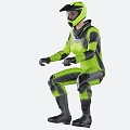 Modern Racer Costume Figure 3d model