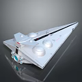 Futuristic White Aircraft With Sleek Design Black Stripes And Blue Undercarriage Details