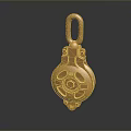 Golden Furniture Pulley Hardware For Cabinet Drawer And Door Mechanism