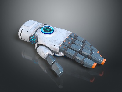 Science Fiction Gloves High-tech Gloves Mechanical Gloves Manipulator Machine Hand Machine Gloves Mecha Gloves model