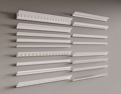 Gypsum line 3d model