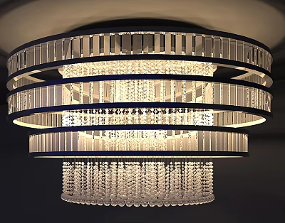 Modern Crystal Chandelier Fashion Crystal Chandelier 3d model Modern Crystal Chandelier Fashion Crystal Chandelier 3d model