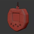 Modern game machine electronic chicken 3d model
