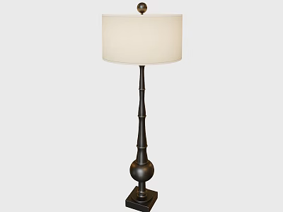 Retro floor lamp 3d model Retro floor lamp 3d model