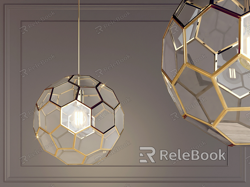 Light Luxury Chandelier Honeycomb Style Chandelier model