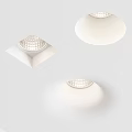 Modern Interior Ceiling Lighting With Embedded Downlights And Spotlights For Home Illumination