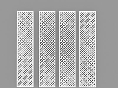 Partition Perforated Plate Chinese-style Hollow Flower Window Pierced Window Pane Lattice Hotel Partition New Chinese-style Hollow Window Hollow Carved Chinese-style Partition model