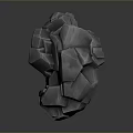 Rock Block Rock Block Rock Specimen Boulder Big Stone Block Rock Stratum Rock Stratum Rock Stratum Rock 3d model