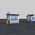 Various Styles Small Building Designs With Different Roofs Windows And Structures