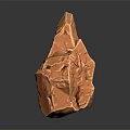 Natural Copper Ore Crystal With Metallic Luster Surface Against Dark Background And Base Reflection