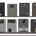 Modern Daily Use Appliances with Various Styles Digital Display and Sleek Design for Home Office