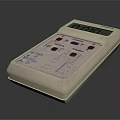 Modern Calculator Meters Electronic Calculator Casio Calculator 3d model