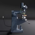 Vertical milling machine Milling machine 3d model