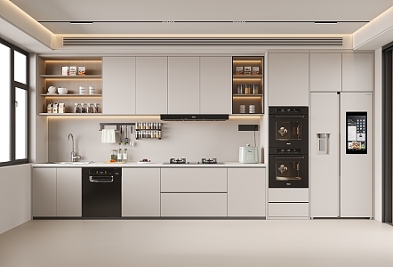 Modern Kitchen 3d model