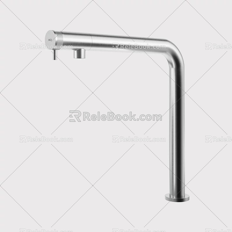 Modern faucet 3d model