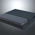 Sony Sleek Design Game Console Modern Entertainment Device With Smooth Surface And Interface Ports 3d model